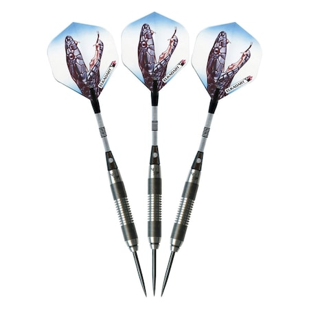 Elkadart Black Mamba Tungsten Steel Tip Darts - 22 g 23-1422-22