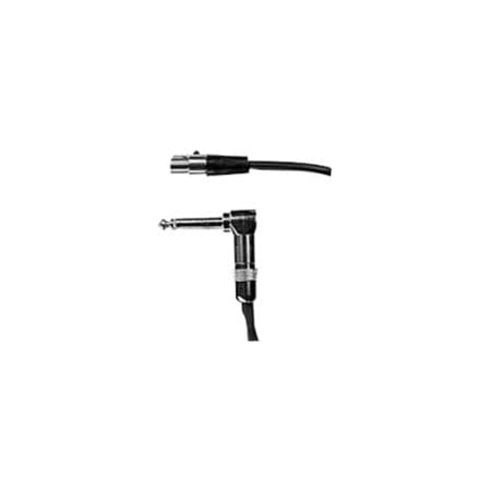 Shure INSTRUMENT CABLE TA4F TO RIGHT-ANGLE 1/4 CONNECTOR, 0.75 M WA304