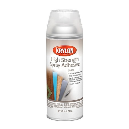 Krylon Spray Adhesive, 11 fl oz, Aerosol Can K09090007