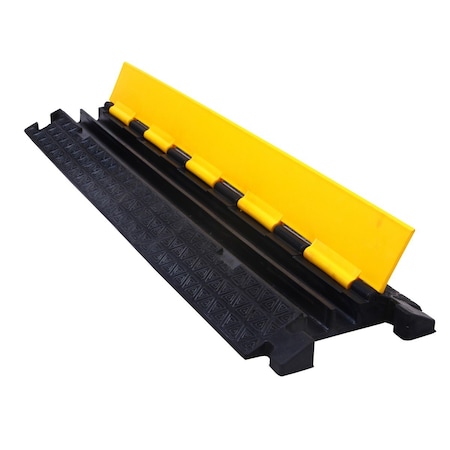 Kable Kontrol Cable Ramp, 2 in H, 39 in L, 10 in W, 2 Channel ...
