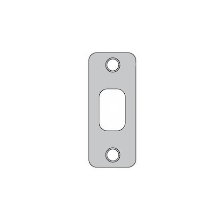 Kwikset Deadbolt Strike, Bright Polished Brass 85279-3