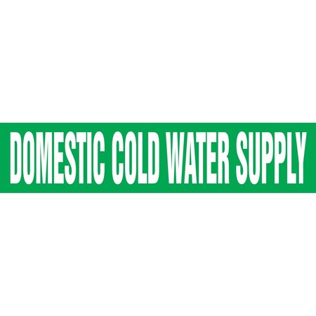Accuform ASME ANSI PIPE MARKER DOMESTIC RPK275STB