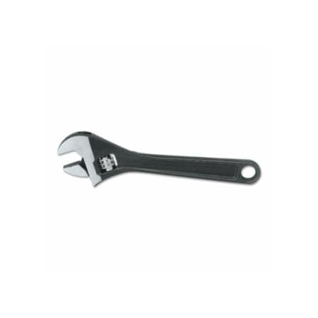 Proto Protoblack Adjustable Wrenches, 4 in Long, 1/2 in Opening, Black Oxide 577-704SB