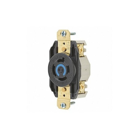 Hubbell Wiring Twist-Lock 20A 3-Phase 250V AC L15-20R 3-Pole 4-Wire Grounding Receptacle HBL2420