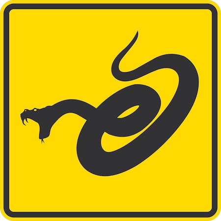 Lyle Snake Symbol, 24x24, Diamond Grade, Yellow G-12336-DG_24x24