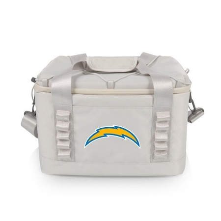 Picnic Time Family Of Brands NFL Los Angeles Chargers - Tarana Superthick Recycled Cooler - 12 can 630-12-105-344-2