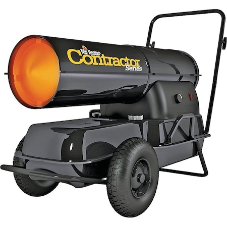 Mr. Heater F270320 Forced Air Heater, 85 gal Fuel Tank, Kerosene, 125000 Btu, 3125 sqft Heating Area F210140