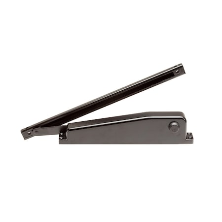 Global Door Controls Residential Hold Open Mini Door Closer in Brown TC901-HO-BR