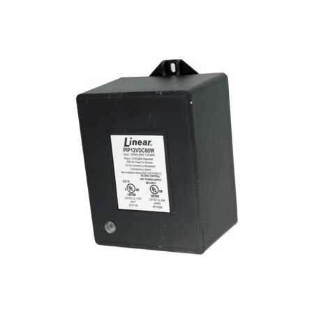 Nice North America Plug-in-Power 12VDC 60W Reg UL 5A PIP12VDC60W