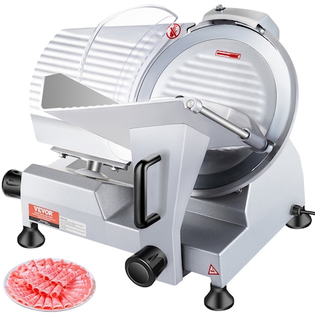 Vevor Meat Slicer 180W Electric Deli Food Slicer with 7.5 inch SUS420 Blade 1A-FS201