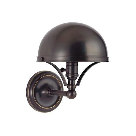 Hudson Valley Lighting Covington 1 Light Wall Sconce 7.75 In. Old Bronze 521-OB