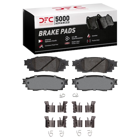 Dfc 5000 Advanced Disc Brake Pad Set,  1551-1879-01
