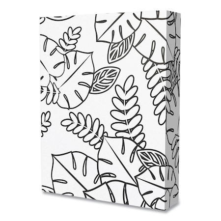 Lettermark Recycled Colored Paper, 20 lb Bond Weight, 8.5 x 11, Ivory, 500PK 94308