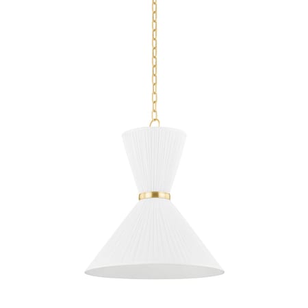 Hudson Valley Lighting Enid 2 Light Pendant 22 In. Aged Brass 5922-AGB