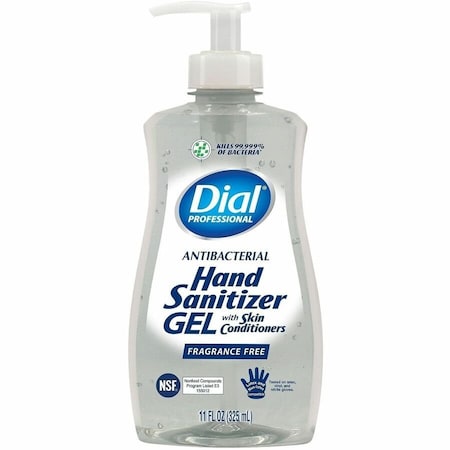 Dial Hand Sanitizer, 11 oz, Gel, PK12 35482
