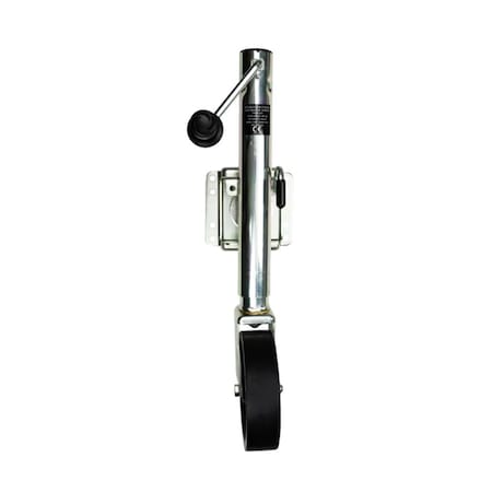 Powerwinch Saltwater Series Jack - 1500lb, Bolt-On, Single Wheel, Zinc 500+ HR Salt Spray 21600-J-1500-B1-Z-R