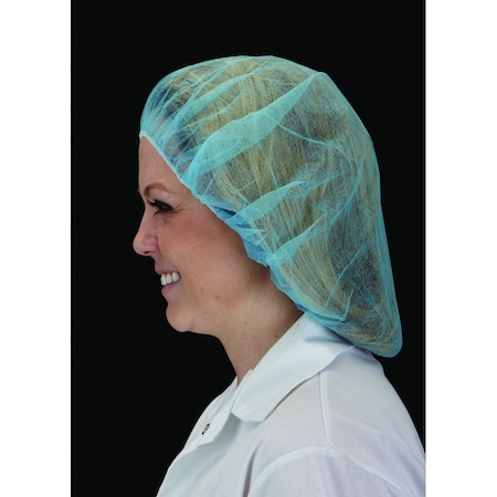 Workhorse Color-Coded Latex Free Bouffant Hair Net Caps, 100PK E5420469