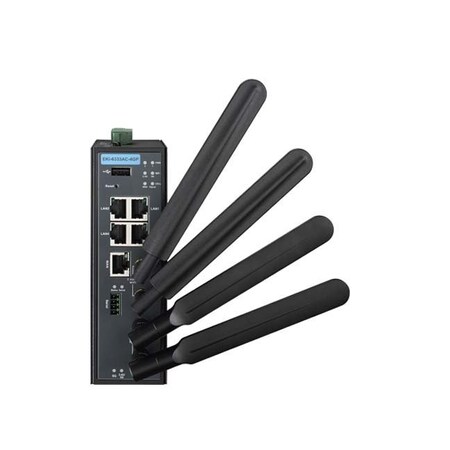 Advantech Ind. 802.11 a/b/g/n/ac Wi-Fi AP with PoE PSE EKI-6333AC-4GP-A