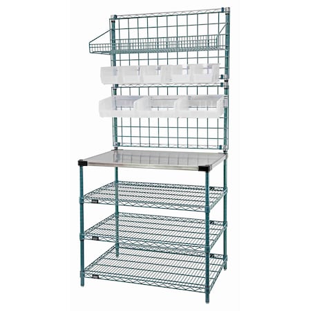 Quantum Storage Systems DRIVE THRU STATION 24 X 48 X 74 WR74-DT2448P