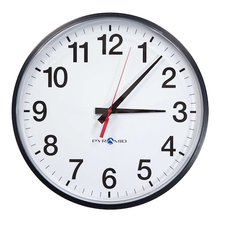 Pyramid Analog 14 inch Wall Clock Q-12210