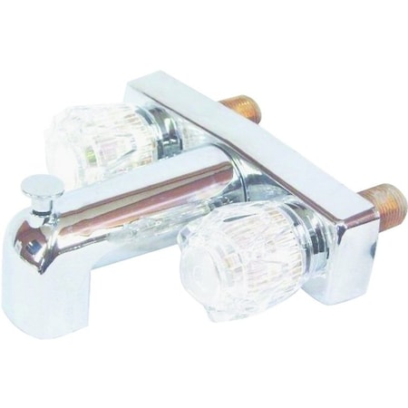 Us Hardware Faucet Diverter, Brass, Chrome P-019NB