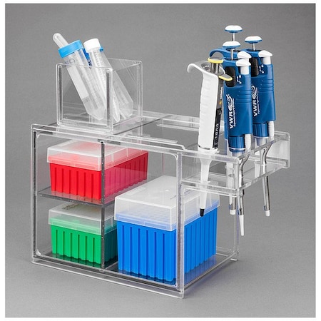 Poltex Pass Thru Pipette/Tip Box, 7.7 in H PASSPG