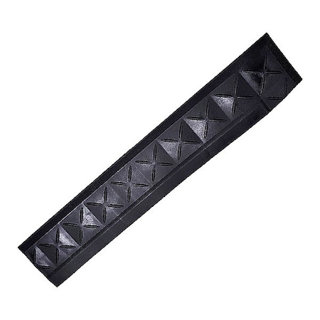 Safe-Flex Female Edging, Black, 22"Wx4"L, 2 PK ESDA5-B