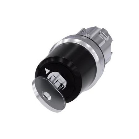 Siemens keyswitch C with key monitoring 3SU1050-5JF01-0AA0-ZY10