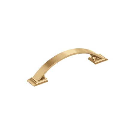 Amerock Candler 3-3/4 inch 96mm Center-to-Center Champagne Bronze Cabinet Pull BP29355CZ