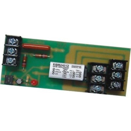 Functional Devices-Rib Track Mount Relay, 10A, DPDT RIBM2401D
