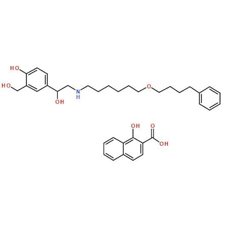 Ak Scientific Salmeterol xinafoate (100mg), CAS 94749-08-3 V1621-100mg