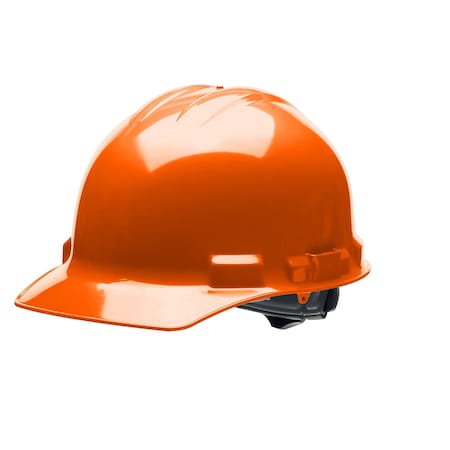 Duo Safety Hard Hat, Ratchet, 6 Point, Orange H26R8