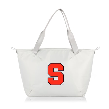 Picnic Time Family Of Brands NCAA Syracuse Orange Tarana Cooler Tote Bag made with Recycled Materials 516-01-133-546-0
