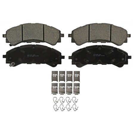 Wagner Brake QuickStop Front Disc Brake Pad Set Ceramic,  ZD2216