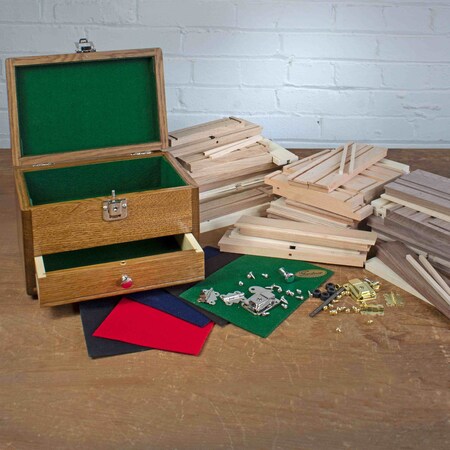 Gerstner American Cherry Just Right Box DIY Kit J1001-KIT-C-BR-BRO