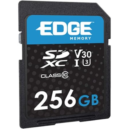 Edge Memory 256GB SDXC VSC V30 U3 MEMORY CARD PE256814