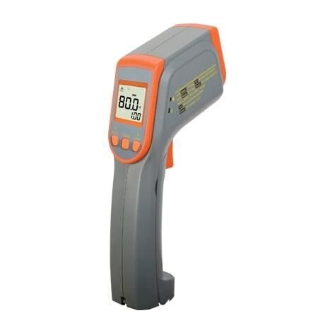 Omega Infrared Thermometer with Relative Humidity, Non-Contact, 0 degC to 50 degC (32 degF to 122 degF), OS418-LS