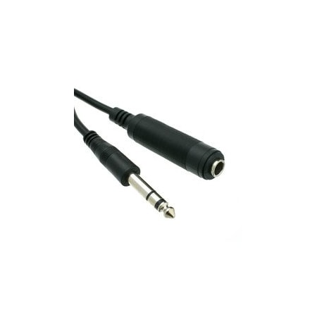 Swe-Tech 3C 1/4 inch Stereo Extension Cable, TRS, 1/4 inch Male to 1/4 inch Female, 15 foot FWT10A1-62215
