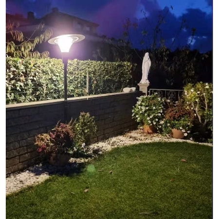 Soltech MORAGA Solar LED Post Top Light 18W STLMOR183PTBK