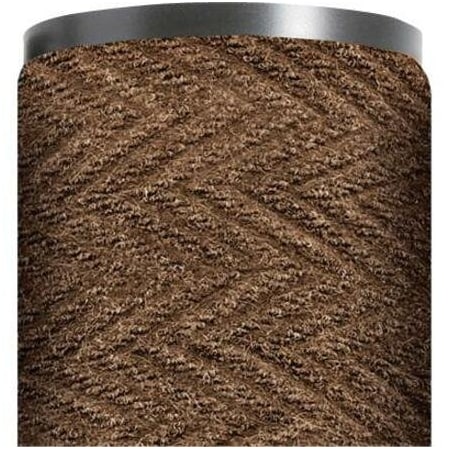 Partners Brand Superior Carpet Mat, 0.38" Thick, Brown, 4 ft W x 6 ft L MAT416BR