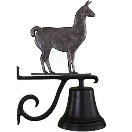 Swivel Cast Bell With Swedish Iron Llama Ornament SW915829