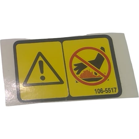 Cnh DECAL, CNH OEM TR106D5517 TR106D5517