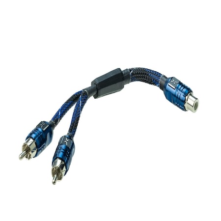 Scosche Y-Adapter 1F-2M Twisted Multi-Core DMM