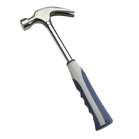 Pinpoint 16 oz Claw Steel Handle 2 Material Grip Hammer PI3305190