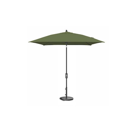 Treasure Garden 7.5 ft Square Patio Umbella, aluminum, fiberglass ribs, outdoor, Grass UM847SQ-09 6450 Grass