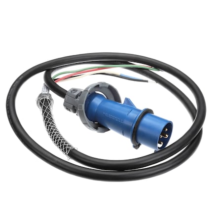 Garland Cord and Plug Assembly, 250V, 30A, 3 Poles, EC, Hubbell 4606194