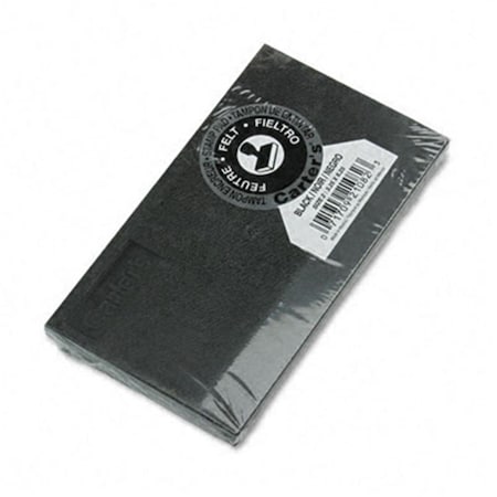 Carters Carter's  Felt Stamp Pad- 6.25w x 3.25d- Black CA30579