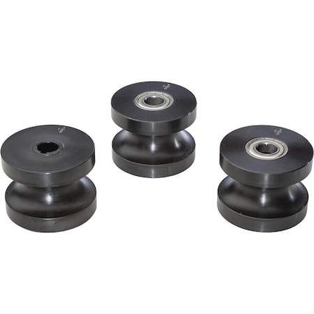 Grizzly Round Tube Rollers, 1-3/8" T33032