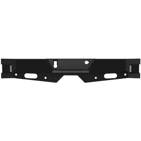 Replacement For Chevrolet / Chevy / Chevy Silverado 2500 Hd Year 2022 Black Steel Rear Sport Bumper