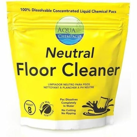 Diversey Aqua ChemPacs Neutral Floor Cleaner, Lavender Scent, 120PK 9320926